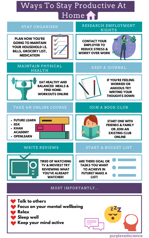 How To Stay Productive At Home